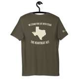 "We Stand with Texas" Heartbeat Act Tee